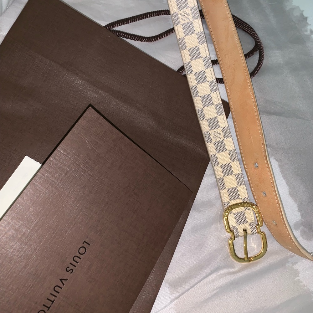 Louis Vuitton Belt 25 mm size 75cm small - Picture 3 of 5